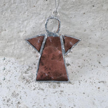 Lägg bild i galleriet, ängel 14 i återvunnet planglas (7,5 cm)- Fair Trade