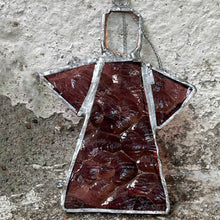 Lägg bild i galleriet, ängel 14 i återvunnet planglas (7,5 cm)- Fair Trade