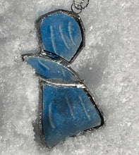 Lägg bild i galleriet, ängel 16 i återvunnet glas (7 cm)