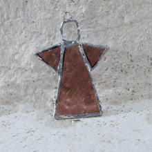 Lägg bild i galleriet, ängel 5 i återvunnet planglas (7,5 cm) - Fair Trade