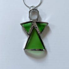 Lägg bild i galleriet, ängel 9 i återvunnet glas (6 cm) - Fair trade