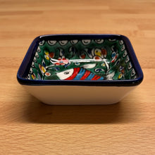 Lägg bild i galleriet, keramikskål - fisk 1 grön - Fair Trade