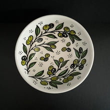 Lägg bild i galleriet, keramikskål - oliv 3 (15 cm) - Fair Trade