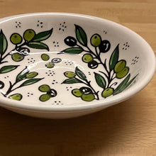 Lägg bild i galleriet, keramikskål - oliv 5 (16,5 cm) - Fair Trade