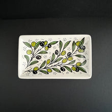 Lägg bild i galleriet, keramikfat - oliv 8 - Fair Trade