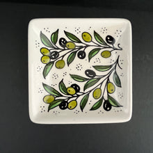 Lägg bild i galleriet, keramikfat - oliv 9 - Fair Trade