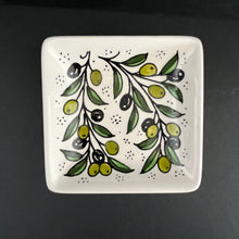 Lägg bild i galleriet, keramikfat - oliv 9 - Fair Trade