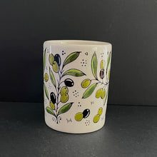Lägg bild i galleriet, keramikmugg - oliv 11 - Fair Trade