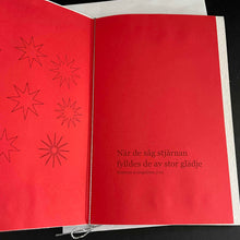 Lägg bild i galleriet, handgjorda silhuettkort C - julnatten - 20 kort