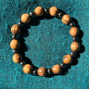armband 28 - runda pärlor