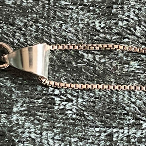 olivblad - halsband i sterlingsilver