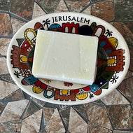 naturlig olivoljetvål från Nablus + tvålfat