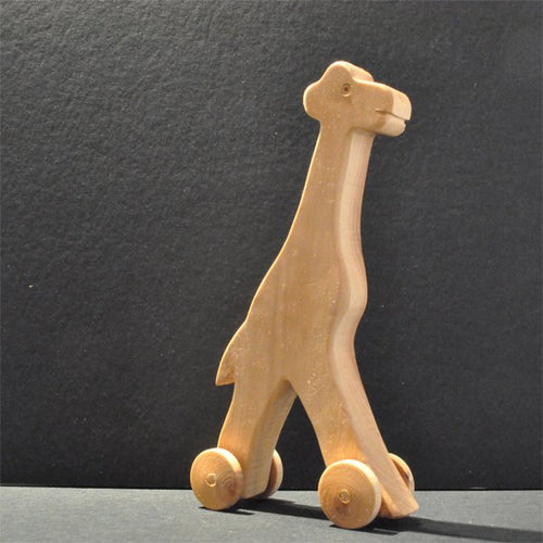 massage - giraff på hjul