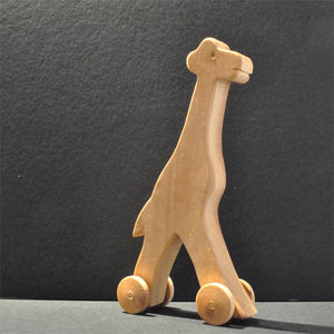 massage - giraff på hjul