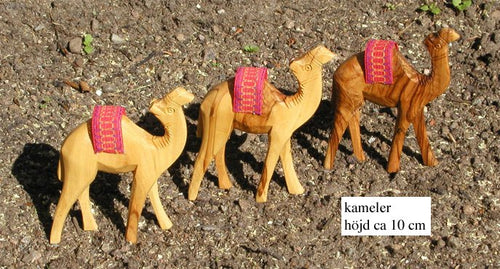 kameler, set om 3 stycken