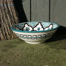 Lägg bild i galleriet, keramikskål - floden (21 cm)- Fair Trade
