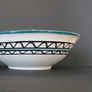 keramikskål - floden (21 cm)- Fair Trade