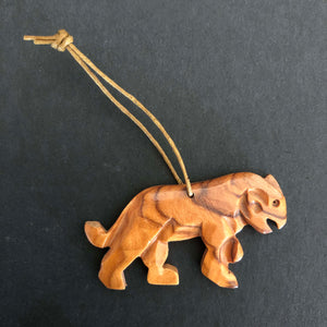 jaguar (5 cm) brosch + hänge