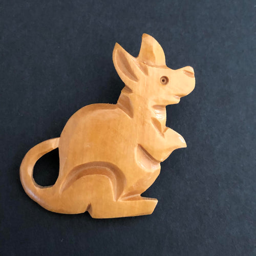 känguru Kent (4,5 cm) brosch + hänge