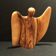 ängel i olivträ  8 (ca 11 cm) - Fair Trade
