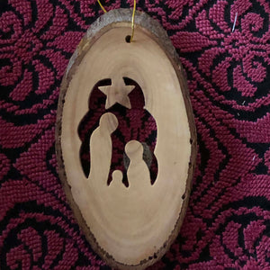 Julkrubba O (10 cm) - Fair Trade