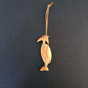 Ibis (5 cm) brosch + hänge