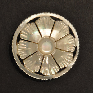brosch i pärlemor - Nadja (3,5 cm)