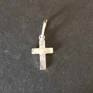 minikors i silver - Faith (1,9 cm)